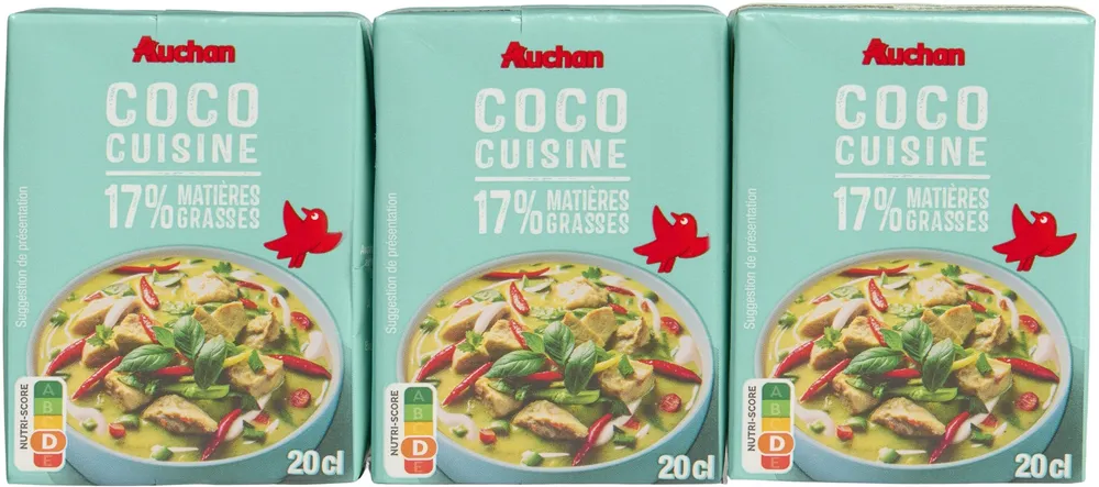 Coco cuisine 17% matières grasses
