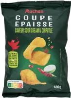 Chips saveur sour cream et chipotle