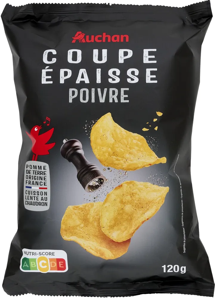 Chips au poivre