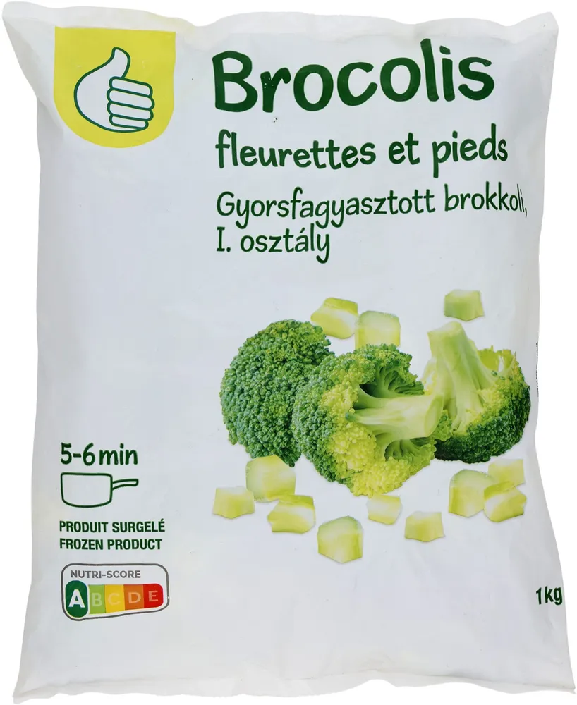 Brocolis fleurettes et pieds