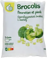 Brocolis fleurettes et pieds