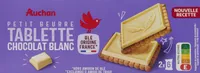 Petit beurre tablette chocolat blanc