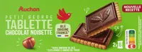 Petit beurre tablette chocolat noisette