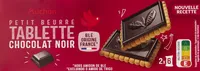 Petit beurre tablette chocolat noir