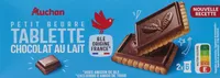 Petit beurre tablette chocolat lait