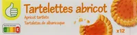 Tartelette abricot