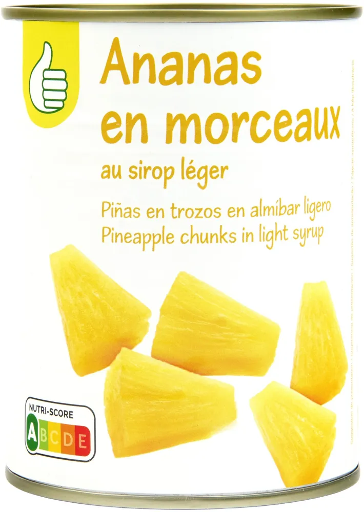 Ananas en morceaux