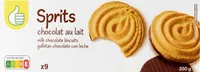Sprits chocolat au lait