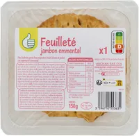 Feuilleté jambon fromage