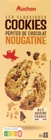 Cookies pépites de chocolat et nougatine