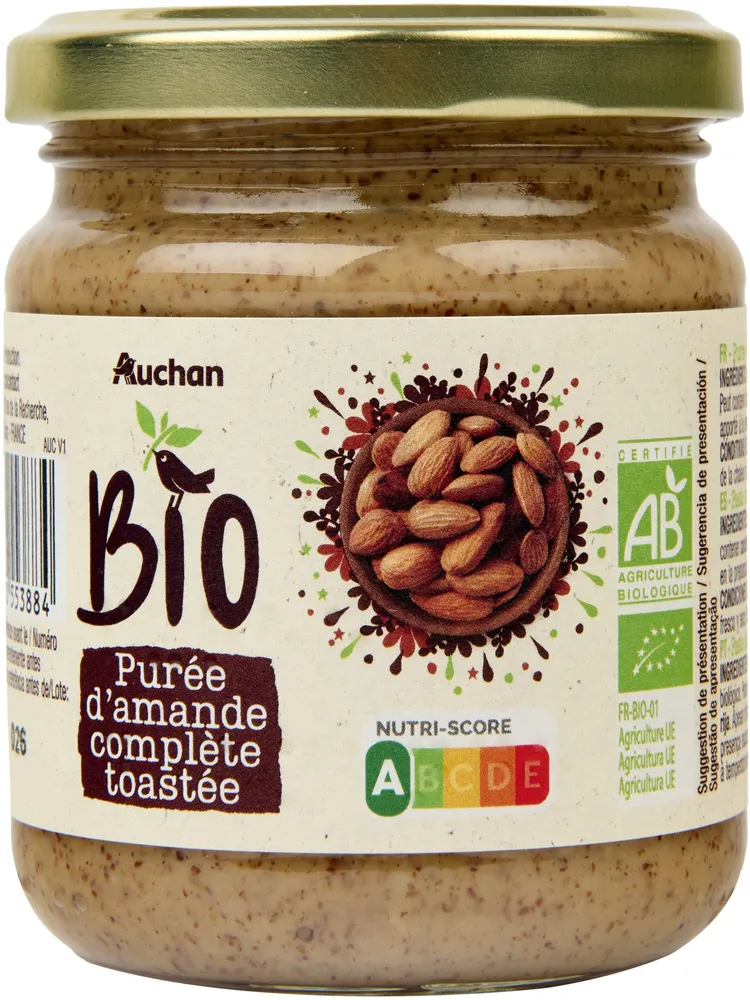 Purée d'amande complète toastée