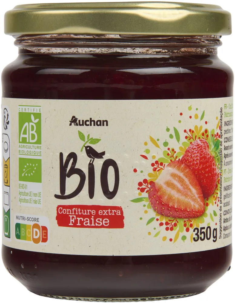 Confiture Extra Bio Fraise
