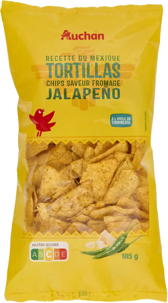 Chips fromage jalapeño