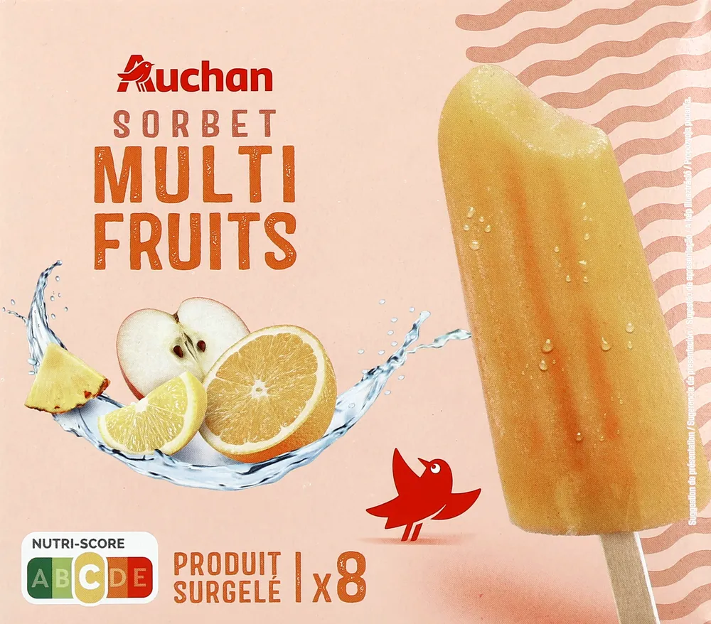 Sorbet multifruits