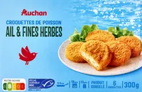 Croquettes de poisson ail et fines herbes