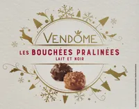 Les bouchées pralinées lait et noir
