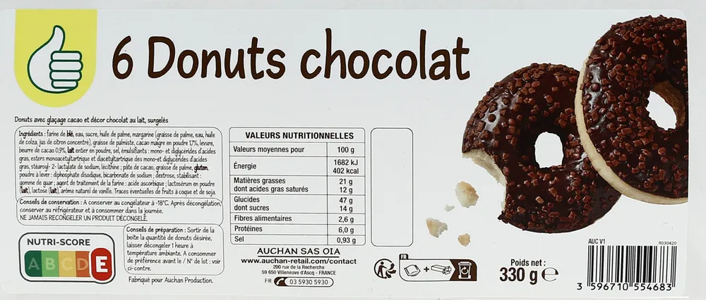 Donuts chocolat