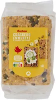 Crackers gourmands emmental et graines de courge