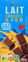 Lait crousty et fun