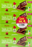 Petit beurre tablette chocolat noisette