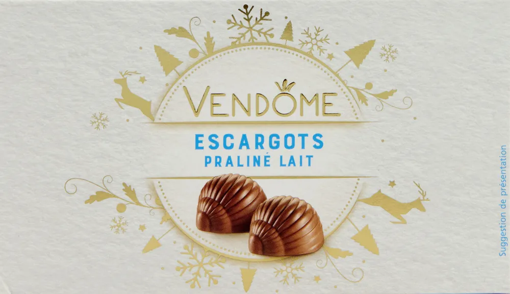 Escargots praline lait