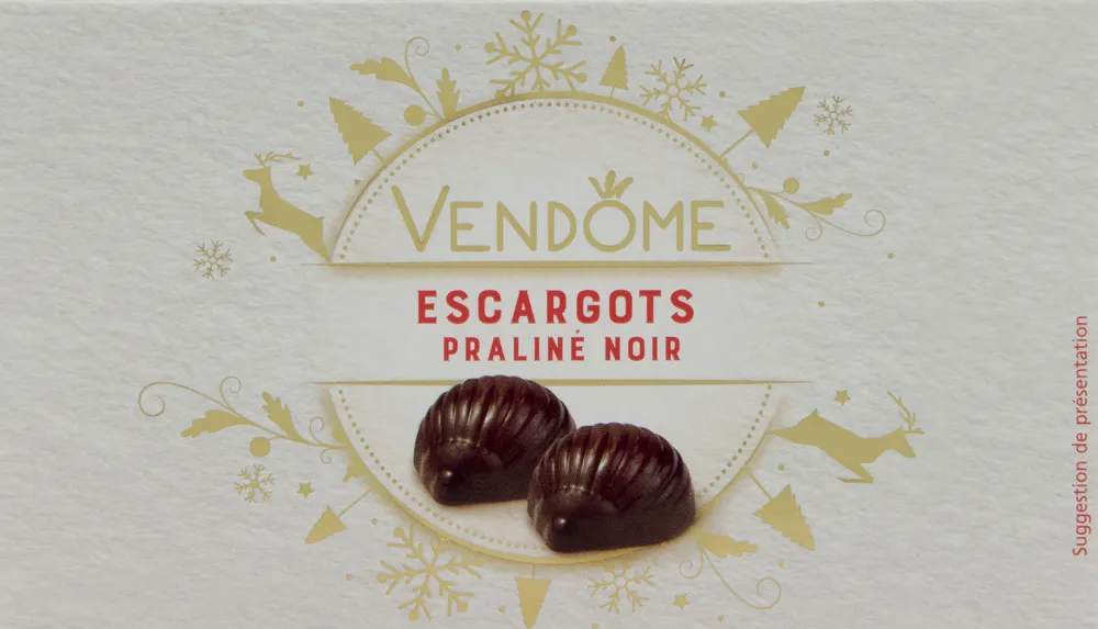 Escargots praline noir