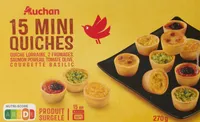 15 mini quiche