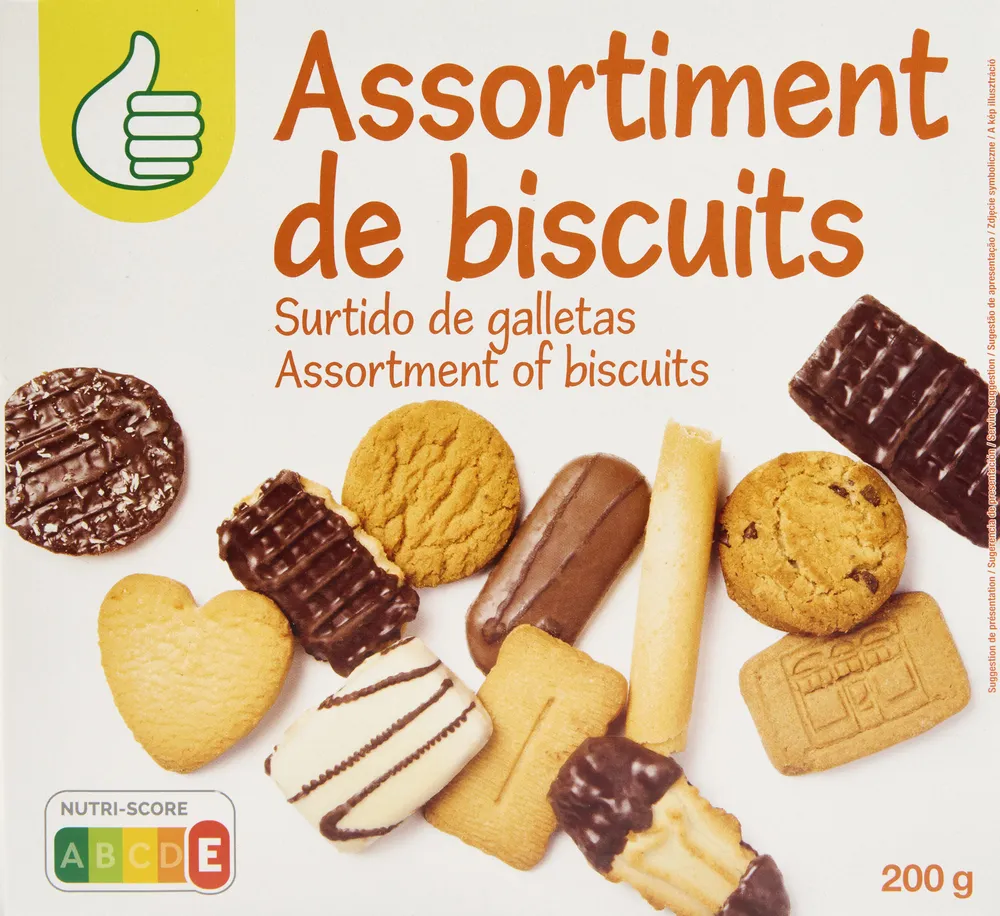 Assortiment de biscuits