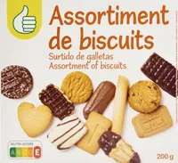 Assortiment de biscuits