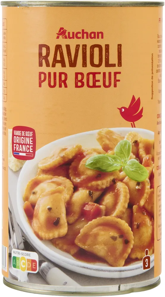 Ravioli pur boeuf