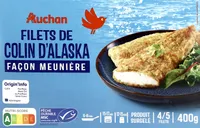 Filets de Colin l'Alaska façon meunière