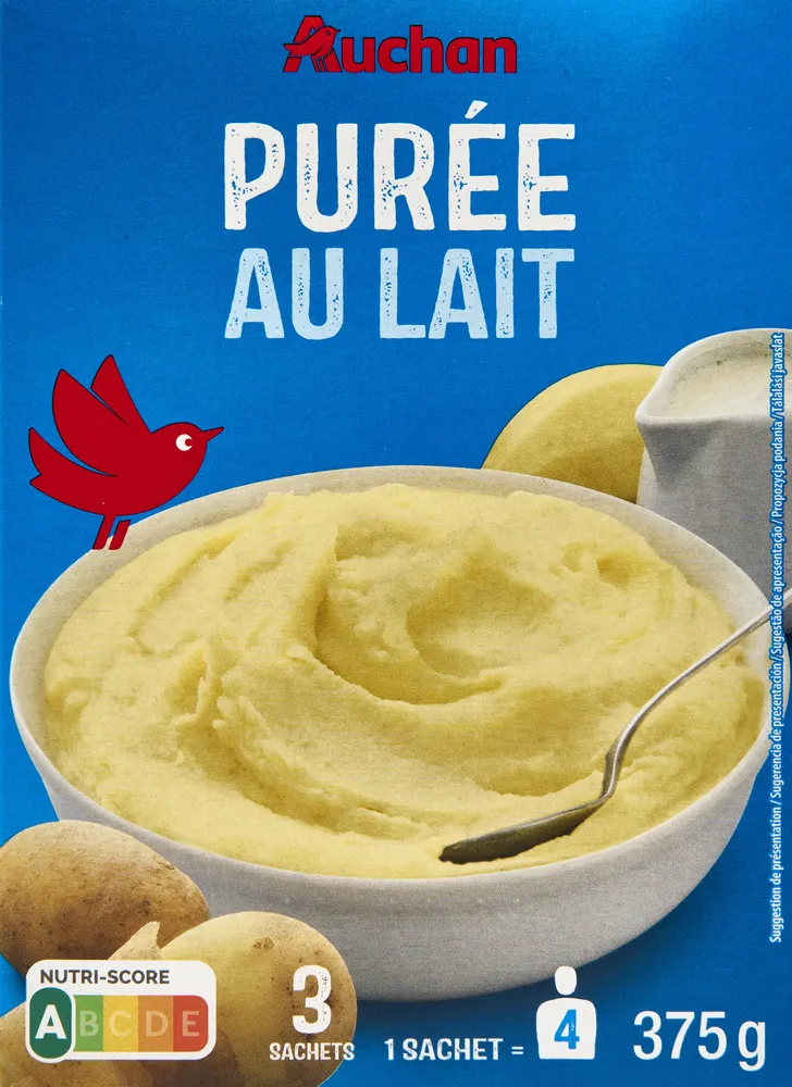 Purée au lait