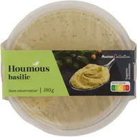 Houmous basilic - sans conservateur