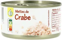 Miettes de crabe