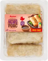 X4 nems porc + 1 sauce au nuoc-mâm