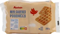Mini gaufres poudrées
