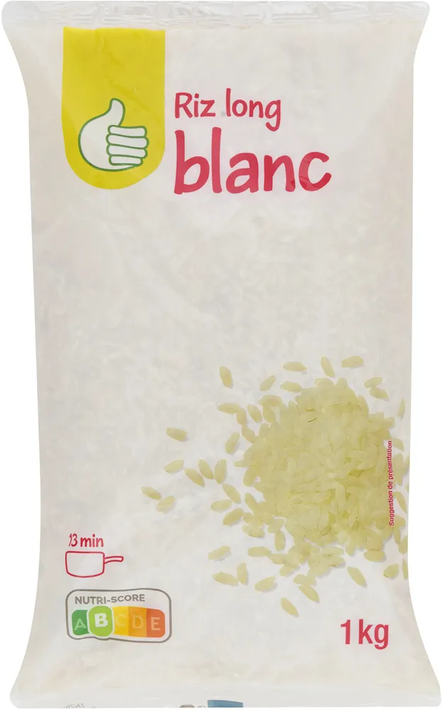 Riz long blanc
