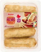 4 nems + 1 sauce NUOC MAM