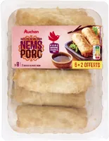 Nems porc x6+2 + 2 sauces