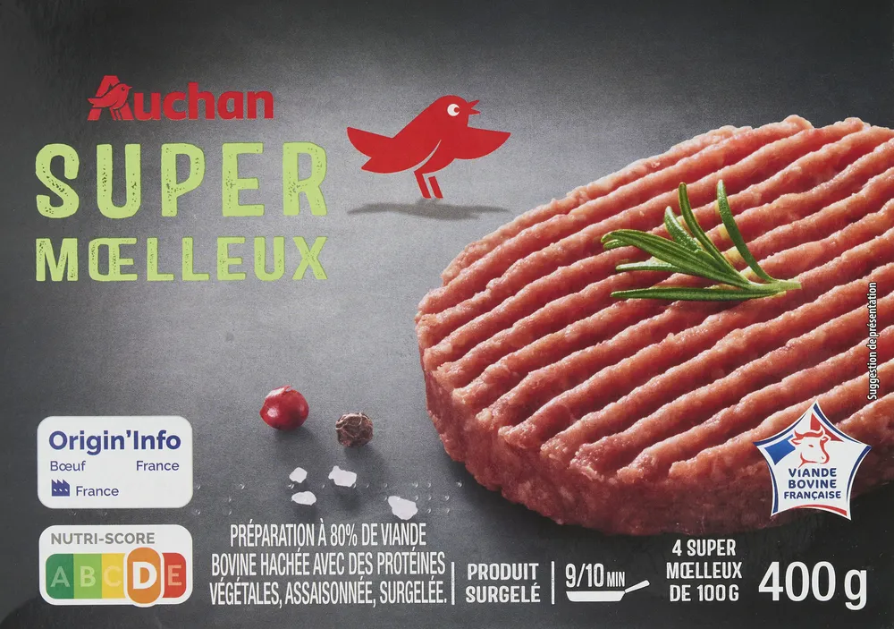 Steak hache super moelleux