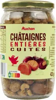 Chataignes entieres cuites