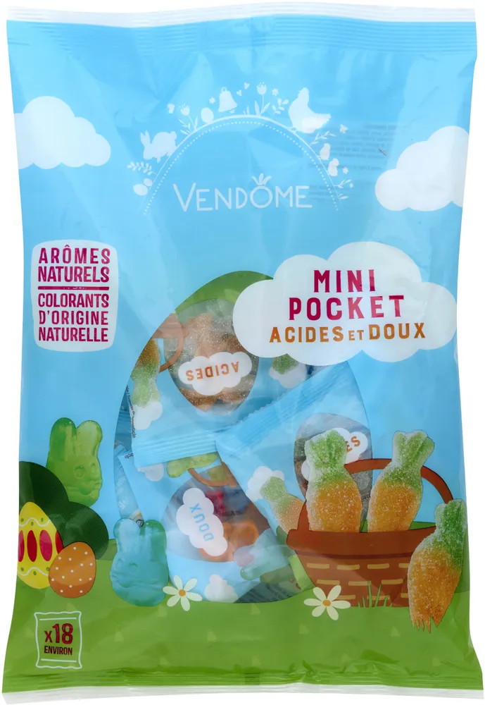 Mini pocket acides et doux
