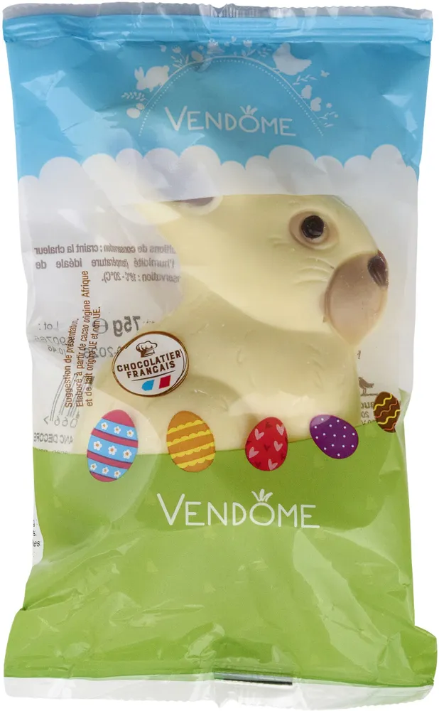 Lapin chocolat blanc