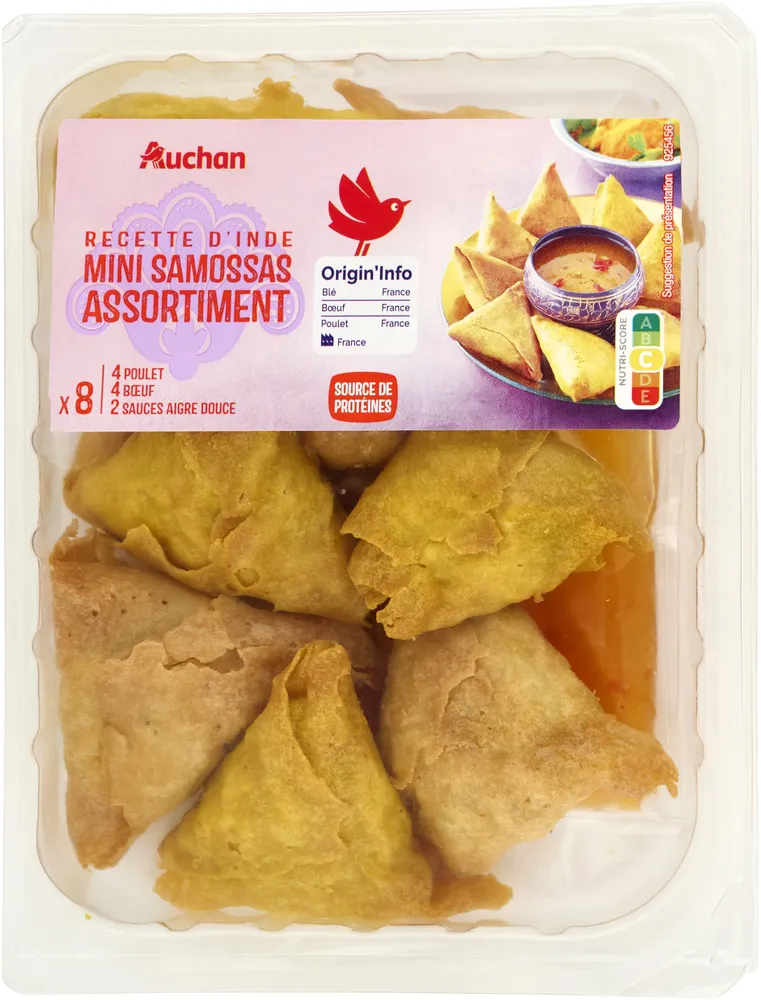 Assortiments de samoussas