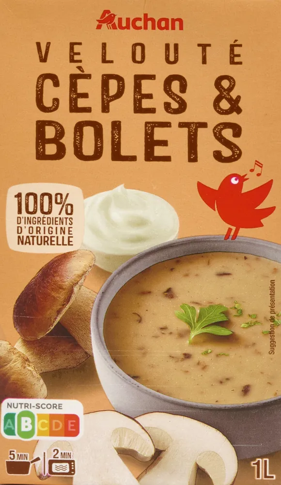 Velouté cèpes & bolets