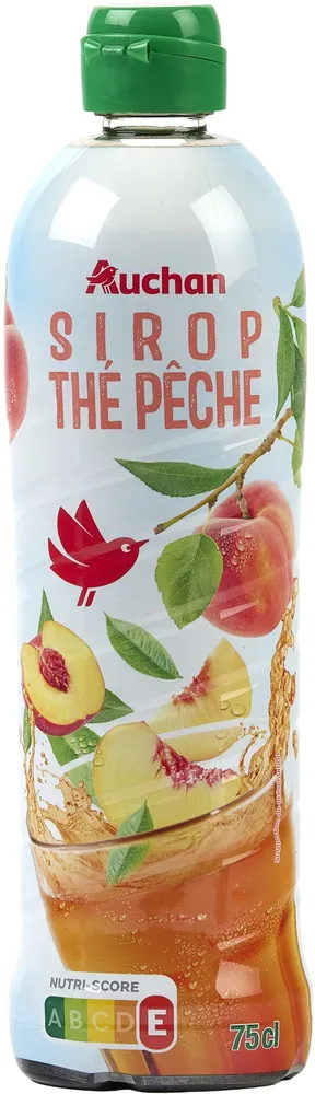 Sirop thé pêche