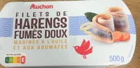 Filets de harengs fumé doux