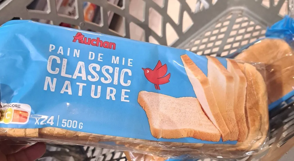 Pain de mie  classique nature
