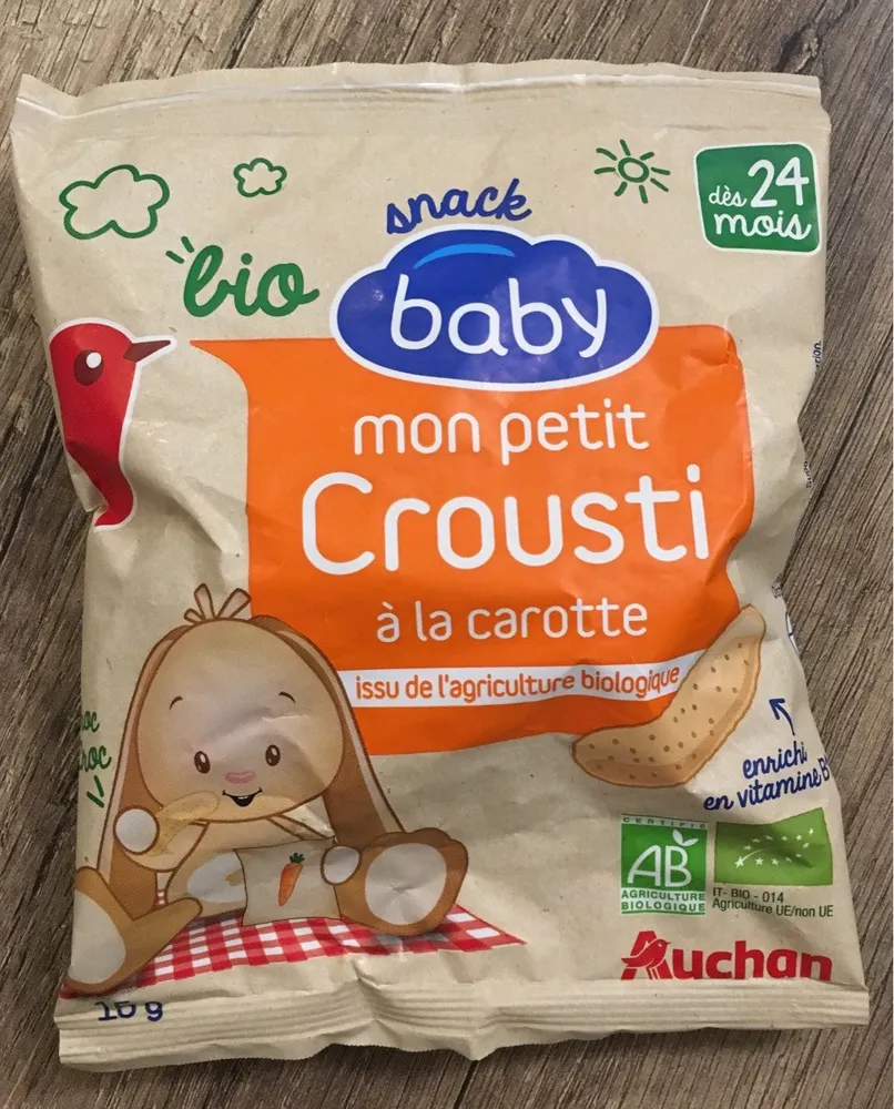 Auchan bio cafe en grains 100% arabica 1kg