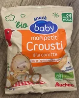 Auchan bio cafe en grains 100% arabica 1kg